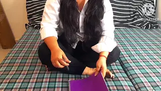 Stepsister Unwraps a Festival Gift in Hindi Roleplay