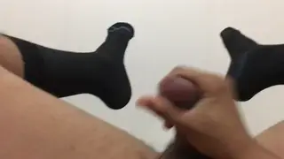 Straight Guy Jerks Off While His Gay Friend Watches