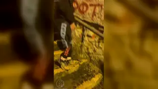 Teen Boy Caught Pissing Outdoors Gets Handjob from Friend