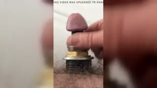 Solo Guy Explores Deep Pleasure with a Mushroom Toy