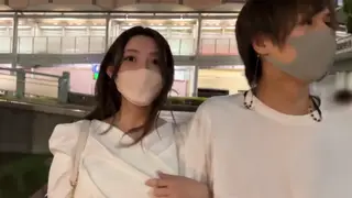 Petite Asian Couple Explores Intimate Positions on Holiday