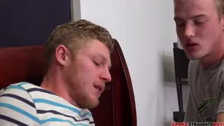 Redhead Stud Takes Bareback Thrusts After Oral