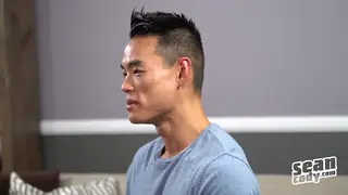 Asian Hunk Strokes His Thick Cock Poolside
