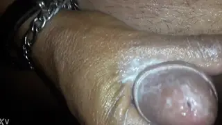 Amateur Guy Stretches Himself Wide With a Thick Dildo