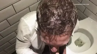 Restroom Blowjob Compilation Captures Public Encounters