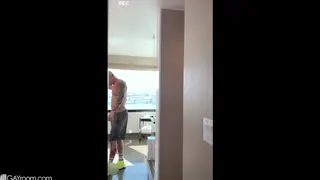 Twink Enjoys Wet Blowjob and Anal in Shower