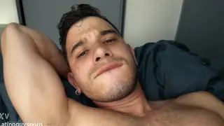 Latino Stud Shows Off His Body in Solo Session