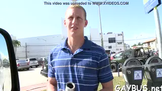 Straight Guy Tricked into Interracial POV Blowjob