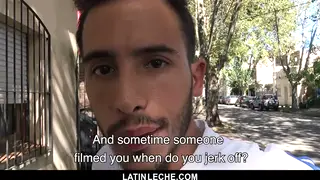 Muscular Latino Takes a Bareback Ride Outdoors in POV