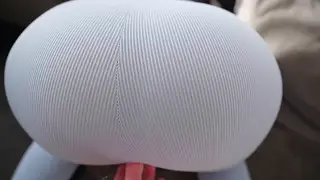 Curvy Stepsister Caught in Yoga Pants Gets Filled
