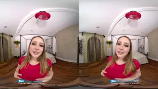 Petite Brunette Takes Thick Cock Deep in VR Encounter
