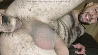 Latino Stud Stretches Wide with Double Fisting