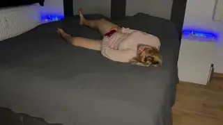 European Woman Chases Multiple Orgasms With a Vibrator