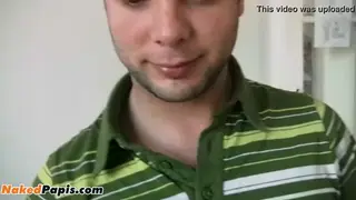Latino Hunk Strokes Big Dick to Cumshot