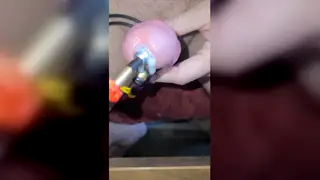 Muscular Mature Guy Milks His Big Cock With Electro Sounding Toy