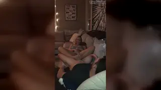 Dominant Woman Controls Him With Feet and Hands