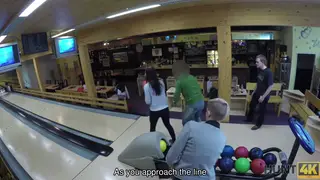 European Teen Performs POV Blowjob for Cuckold Cash