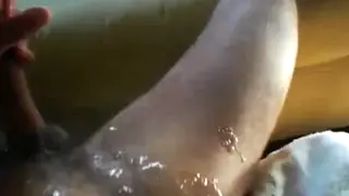 Muscular Hunk Strokes His Big Cock to a Messy Finish on Webcam