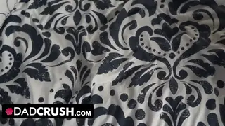 Petite Redhead Stepdaughter Takes Stepfather's Load on Her Face