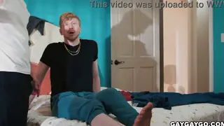 European Redhead Takes a Hairy Bear Bareback