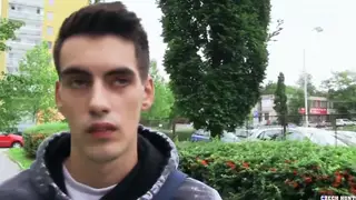 European Jock Spanked and Rimmed Before Outdoor Anal