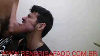 Brazilian Twink Gives Passionate Blowjob