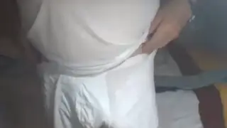 Italian Senior Performs Handjob and Blowjob on Webcam