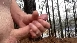 Newcomer Gives Sloppy Blowjob Outdoors in the Rain