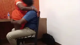 Curvy Indian Wife Takes Her Boss in Doggystyle at the Office