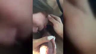 Arab Woman Delivers a Sensual Blowjob in a Solo Setting