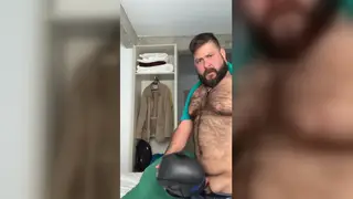 Hairy Bear Takes Twink in Rough Bareback Cosplay