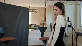 Brunette Auditions for Casting and Gets Real