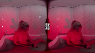Curvy Blonde Invites You Into a VR Fantasy