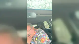 Hairy Grandpa Bear Works Dildo Deep in Chubby Ass