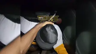 Curvy BBW Rides BBC in the Car After a Late Shift