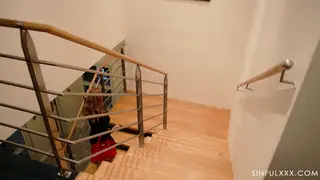 Tattooed MILF Swallows Cock Deep Before Pussy Feast