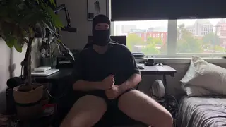 Hairy Hunk Fucks a Toy to a Creampie Finish