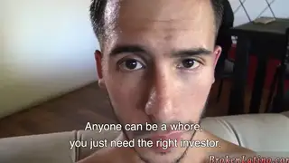 Latino Studs Share a Steamy Shower Blowjob