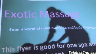 Blonde Bombshell Takes Deep Drilling After Oil Massage