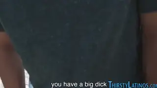 Latino Amateur Takes a POV Bareback Ride