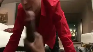 Mature Stud Face-Fucks a Twink Until He Swallows the Load