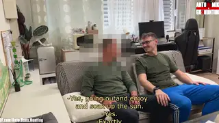 Married European Broker Tries First Rim and Face Fuck
