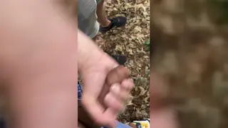 Hairy Bear Takes Latino Hunk Bareback in Forest
