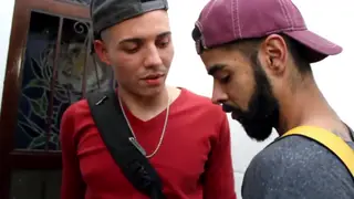 Twink Gives a Sloppy POV Blowjob Before Bareback Penetration