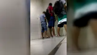 Guys Meet for Sex in a Shopping-Centre Toilet