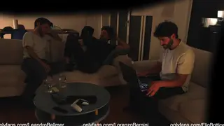 Straight European Twink Joins Gay Couple for First Threesome