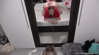 European BBW Takes Anal and Facial in POV Doggystyle
