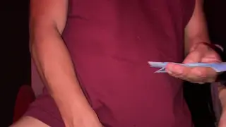 Stepbrother Catches Solo Session and Pays to Taste