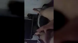 Solo Guy Flaunts His Ass While Stroking