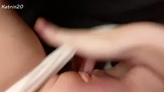 Petite Teen in Lingerie Shows Feet During Solo Play